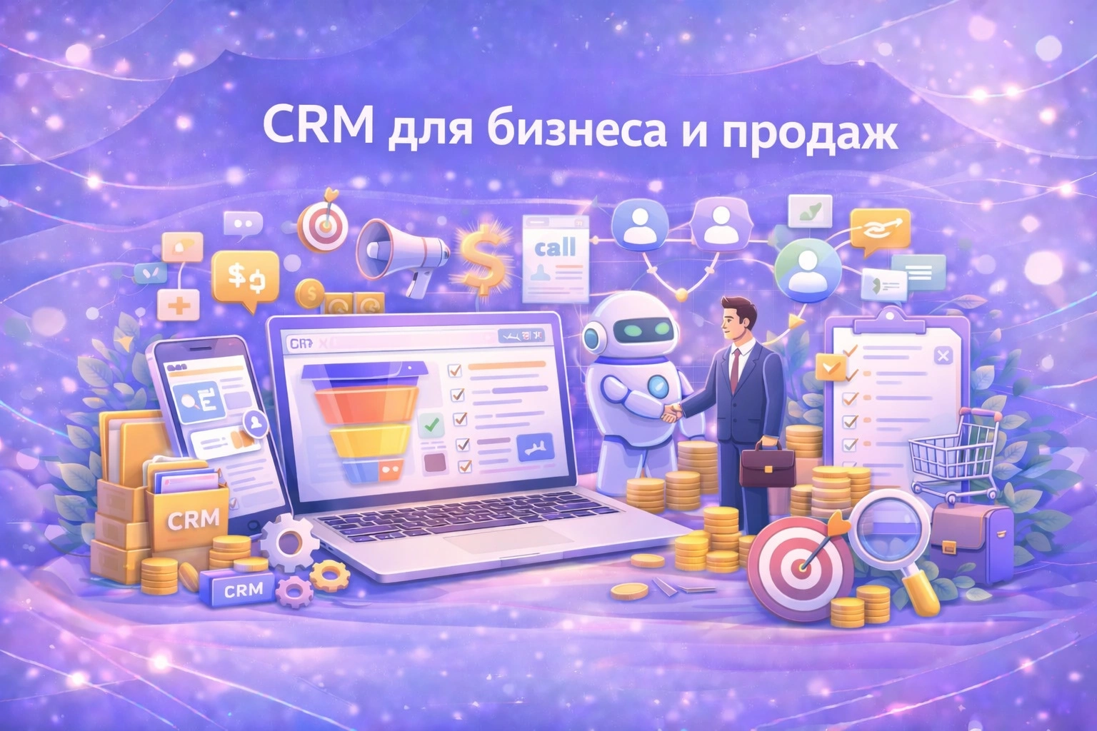 CRM для бизнеса и продаж
